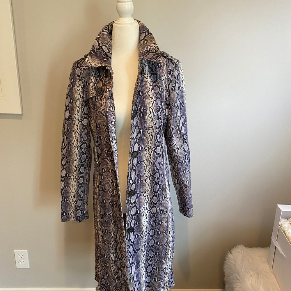 Michael Kors- Grey- Trench Coat- Size: Small